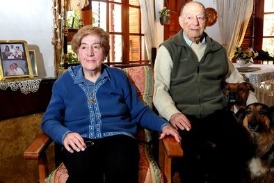 MDZol | Porota Asenjo y Coco Pessano: orgullosos de haber sido maestros, una sentimiento que compartieron toda la vida. Foto: Agustín Mauricio/Mediamza.com