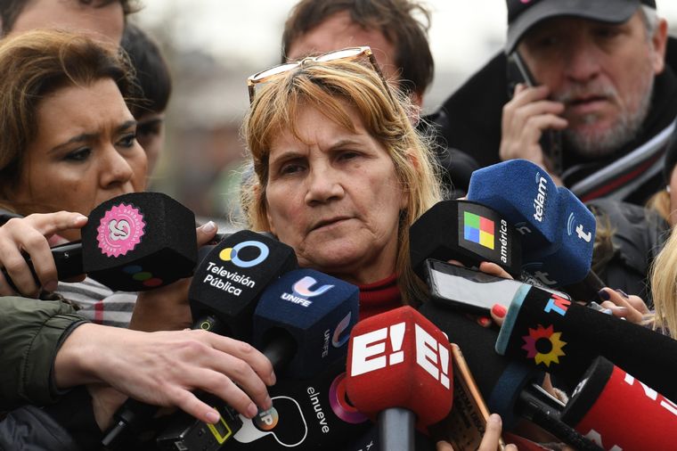 Antonia, su abuela paterna, pidió Justicia por la joven Foto: Télam