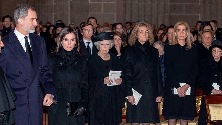 Mala onda suprema entre la familia real española.