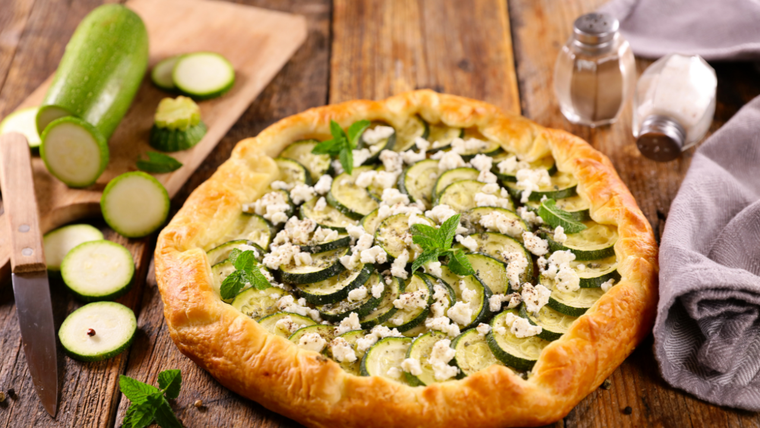 Deliciosa receta de tarta de zucchinnis Deliciosa receta de tarta de zucchinnis