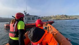 El operativo de búsquedad del joven argentino es liderado por la Armada de Chile. 