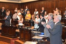 Los proyectos fueron aprobados por mayoría de votos. Foto: Gentileza Prensa Cámara de Diputados.