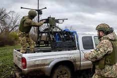 Las tropas de Ucrania aseguran que están venciendo a Rusia. Foto Efe