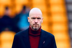 Erik ten Hag El técnico del Manchester United sacó a su figura del equipo titular por un insólito motivo.