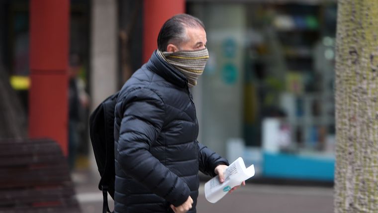 El alerta del SMN para este domingo. Foto: Santiago Tagua/MDZ