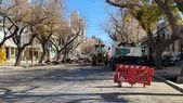 Ciudad comenzó las obras en calle Sarmiento.  Ciudad comenzó las obras en calle Sarmiento.