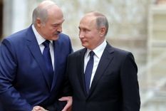 Lukashenko y su aliado, Putin. Foto: CubaNet.