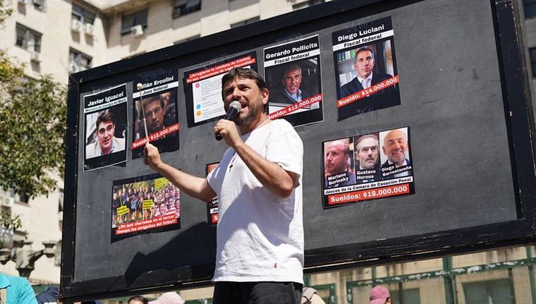 Juan Grabois habló después de su internación y fulminó al Gobierno. Foto: @JuanGrabois