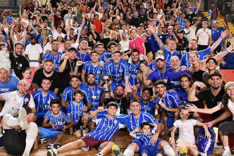 Godoy Cruz, último campeón local masculino. Foto: Futsal de Primera