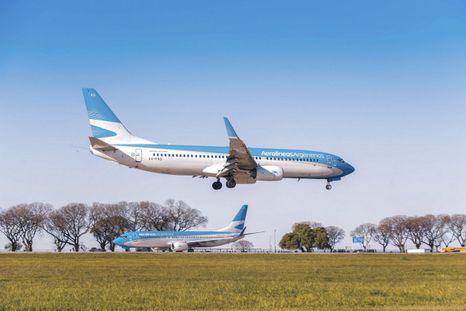 Aerolíneas Argentinas ofrece un jugoso descuento del 20% en viajes seleccionados. Foto: NA Aerolíneas Argentinas ofrece un jugoso descuento del 20% en viajes seleccionados. Foto: NA