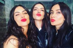 Jessica Cediel junto a sus hermanas Melisa Cediel y Virginia Cediel. Foto: Instagram