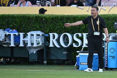 Marcelo Gallardo y su particular frase por el sistema de desempate de la FIFA que podría perjudicar a River en el Mundial de Clubes. Marcelo Gallardo y su particular frase por el sistema de desempate de la FIFA que podría perjudicar a River en el Mundial de Clubes.