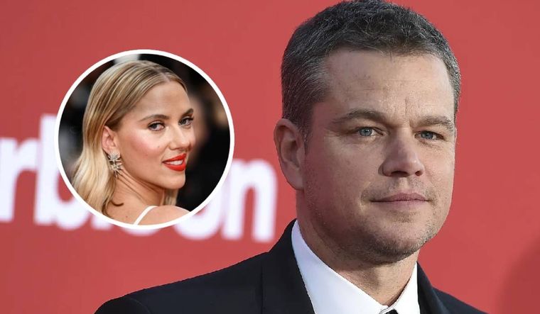 La anécdota del beso entre Matt Damon y Scarlett Johansson.