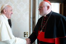 El papa y Reinhard Marx. Foto: Zenit. El papa y Reinhard Marx. Foto: Zenit.