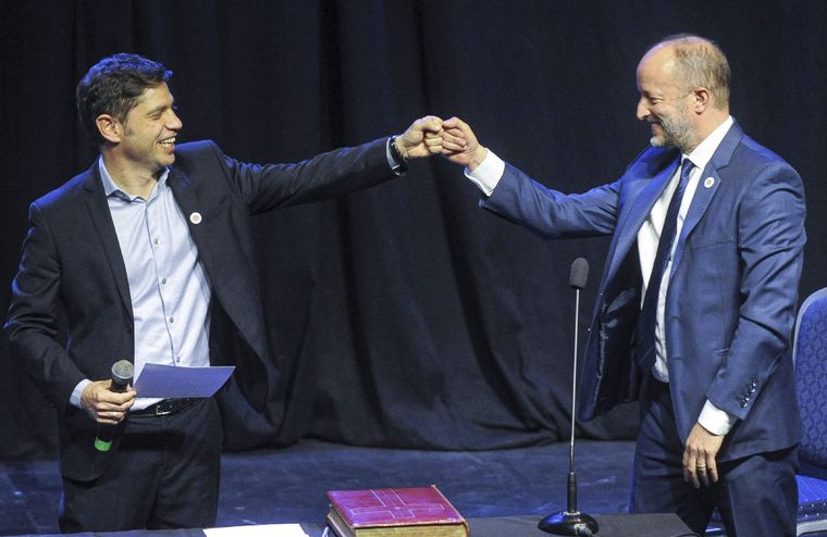 Axel Kicillof volvió a meterse en la controversia por el caso de Martín Insaurralde a raíz de las fotografías que se conocieron el último fin de semana Foto: Telam