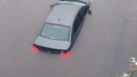 Las tormentas causaron imágenes impactantes de autos varados en calles anegadas del AMBA. Las tormentas causaron imágenes impactantes de autos varados en calles anegadas del AMBA.