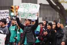 Universidades de todo el país planean una masiva marcha. Foto: Santiago Tagua/MDZ