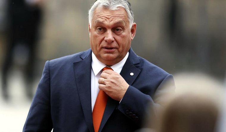 Víktor Orbán terminó apoyando la decisión de la UE. Foto: Efe.