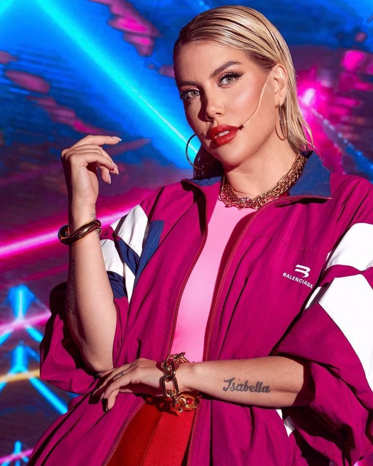 Wanda Nara sorprende con su nuevo estilo sporty chic Foto: Instagram