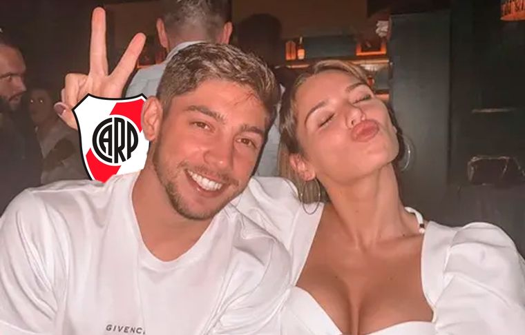 Mina Bonino La periodista le hizo un chiste con River a su pareja, que aseguró que la cambia por la Champions.