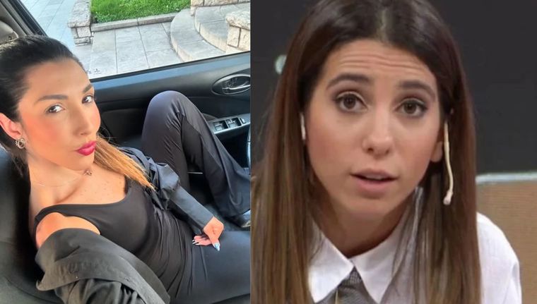 La arquitecta acusó fuertemente a la pareja del abogado. Foto: Instagram: @dverafontana/ Captura TV.