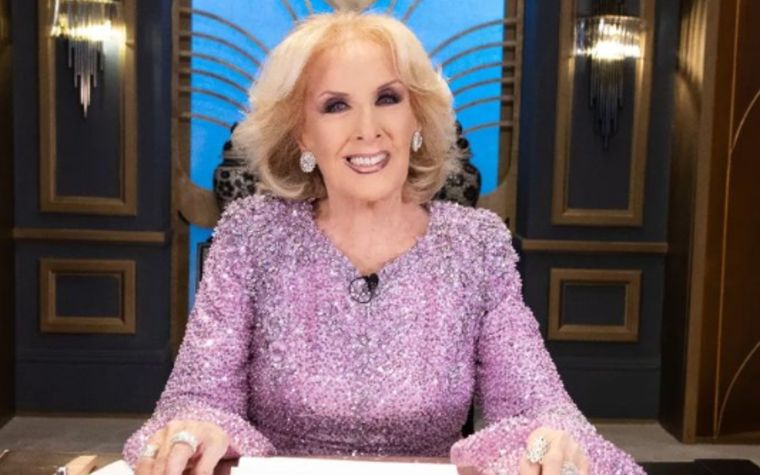 Mirtha Legrand y una mesa que combinará política y espectáculo Foto: Instagram @mirthalegrand