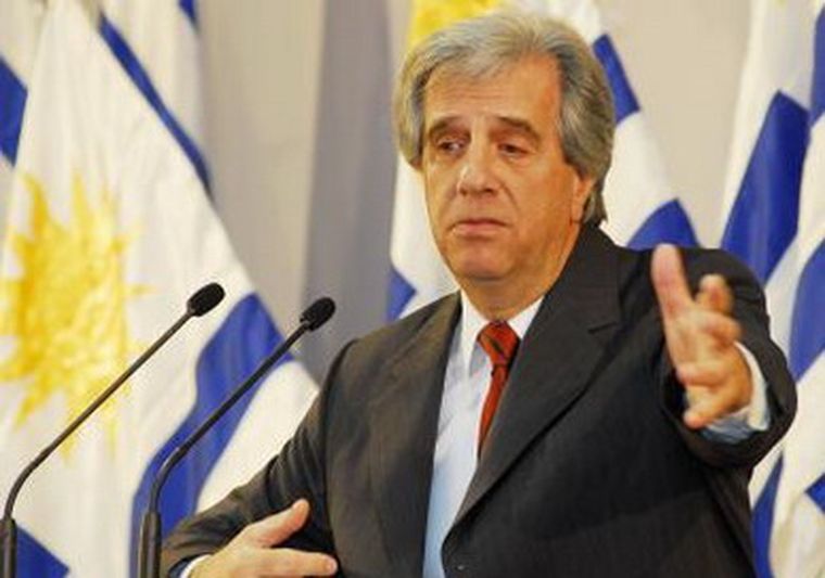 El presidente de Uruguay,Tabaré Vázquez.
