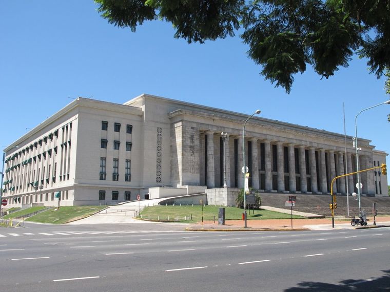 Los incidentes se dieron en los pasillos del edificio de la Facultad de Derecho de la Universidad de Buenos Aires