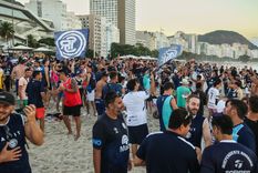 Dos mil hinchas de la Lepra viajaron a Brasil Dos mil hinchas de la Lepra viajaron a Brasil
