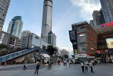 El Seg Plaza debió ser evacuado. Foto: CNN
