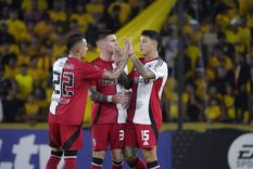 River y Barcelona protagonizaron un entretenido encuentro; festejaron los de Núñez. Foto: Fotobaires