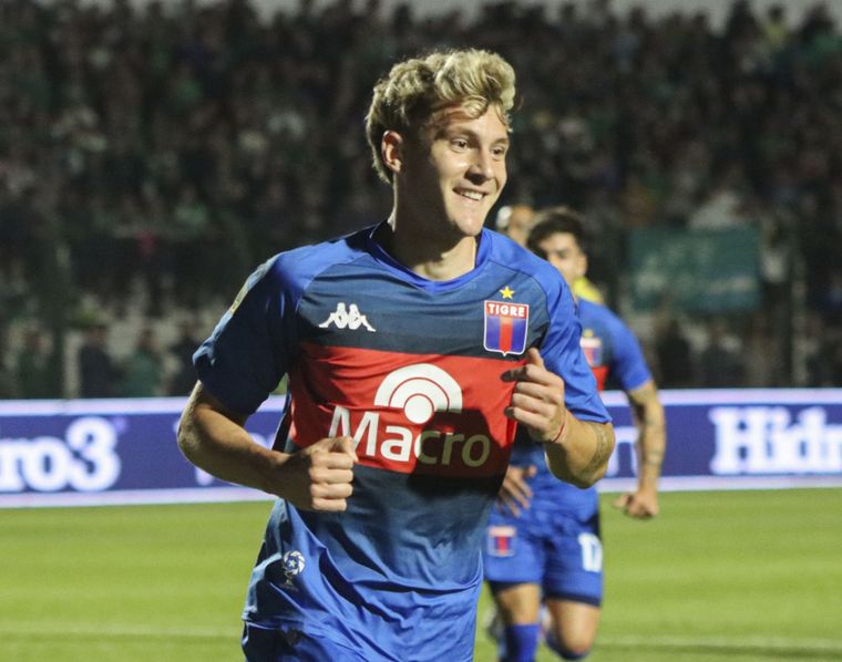 Facundo Colidio tuvo una gran temporada en Tigre. Foto: Noticias Argentinas