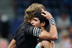 Zverev se rindió a los pies de Alcaraz y Djokovic Foto: EFE