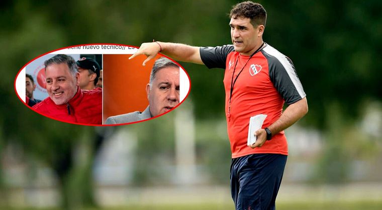 Leandro Stillitano es el nuevo DT de Independiente.