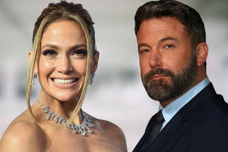 Jennifer Lopez y Ben Affleck, la pareja top del Día de los Enamorados 2022. Foto: El Español