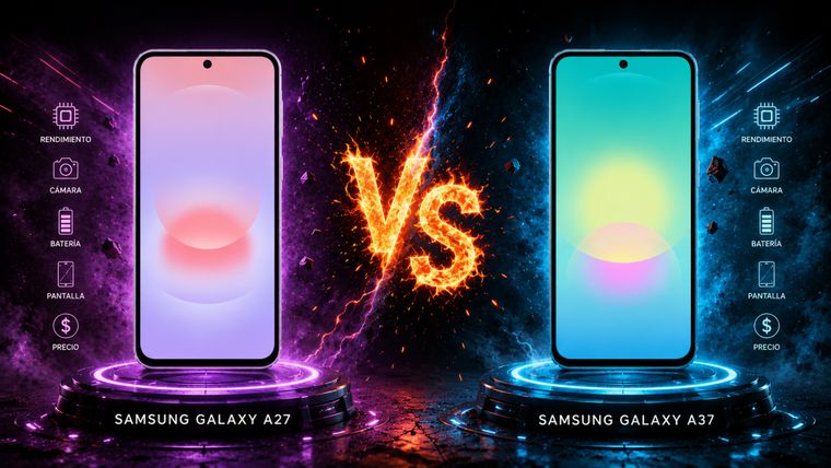 Comparativa entre los nuevos teléfonos de la firma Samsung para la gama media.