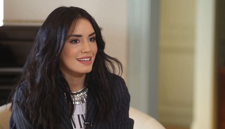 ¡Bien nuestra! Lali explicó por qué vive en Argentina.