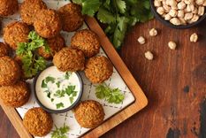 Falafel Una receta muy sencilla con garbanzaos, para hacer en minutos Foto: Shutterstock