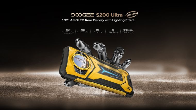 El S200 Ultra refuerza la propuesta de DOOGEE en celulares resistentes y de alto rendimiento. El S200 Ultra refuerza la propuesta de DOOGEE en celulares resistentes y de alto rendimiento.