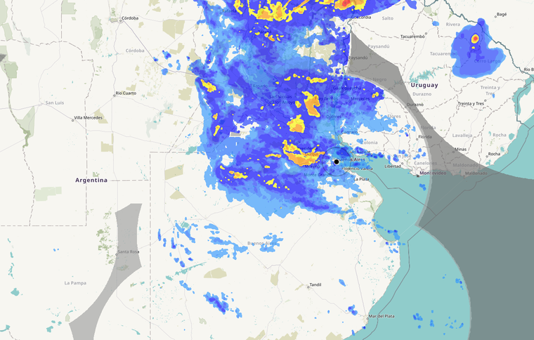 Se acerca la ciclogénesis al AMBA.