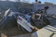 Golpe al mercado ilegal de autopartes en Maipú Golpe al mercado ilegal de autopartes en Maipú