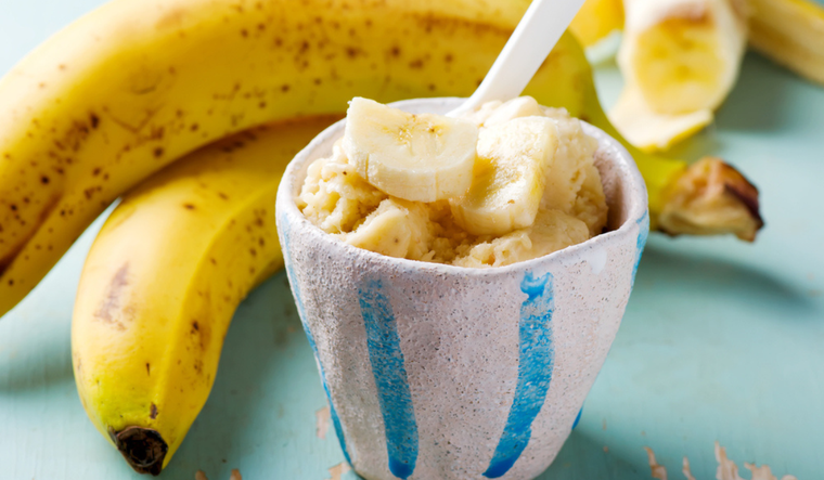 Sorprende a tus papilas: helado de plátano con sabor natural y fresco Foto: Shutterstock