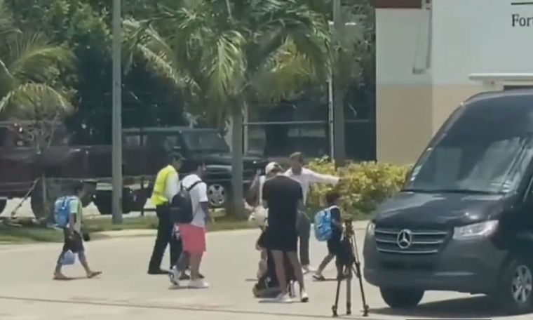 La llegada de Lionel Messi a Miami.