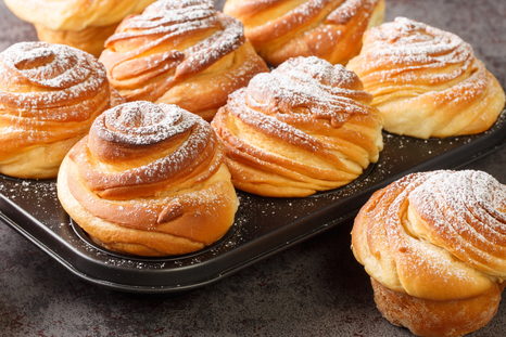 Receta perfecta de croissant más muffin Receta perfecta de croissant más muffin