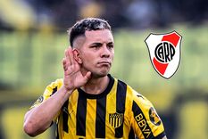 Leonardo Fernández López la rompió con la camiseta de Peñarol, pero su pase es de Toluca. Foto: Peñarol y Paladar Negro