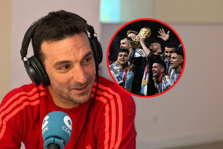 Scaloni dio a conocer con qué campeón del mundo se siente identificado.