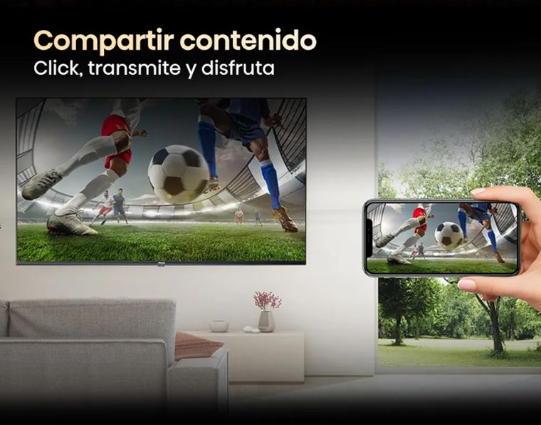 El Smart TV Hisense de 50 pulgadas combina resolución 4K, conectividad completa y precio atractivo en el Hot Sale de Mercado Libre. El Smart TV Hisense de 50 pulgadas combina resolución 4K, conectividad completa y precio atractivo en el Hot Sale de Mercado Libre.