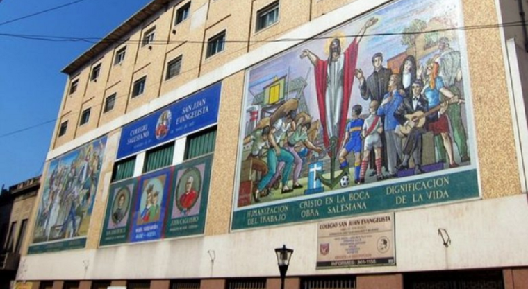 El colegio al que asisten los alumnos acusados. Foto: Gentileza