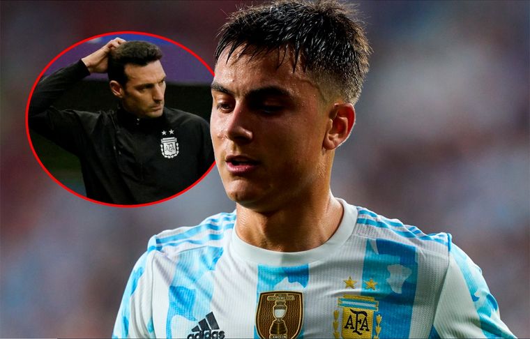 Dybala sufrió un desgarro que le demandará aproximadamente 40 días de recuperación y es seria duda para Qatar 2022.