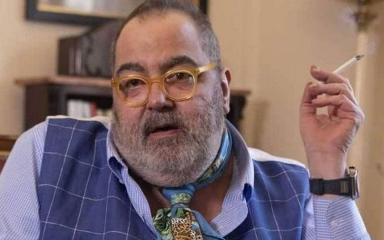 Galán Jorge Lanata tiene una buena noticia para dar. Foto: Captura TV